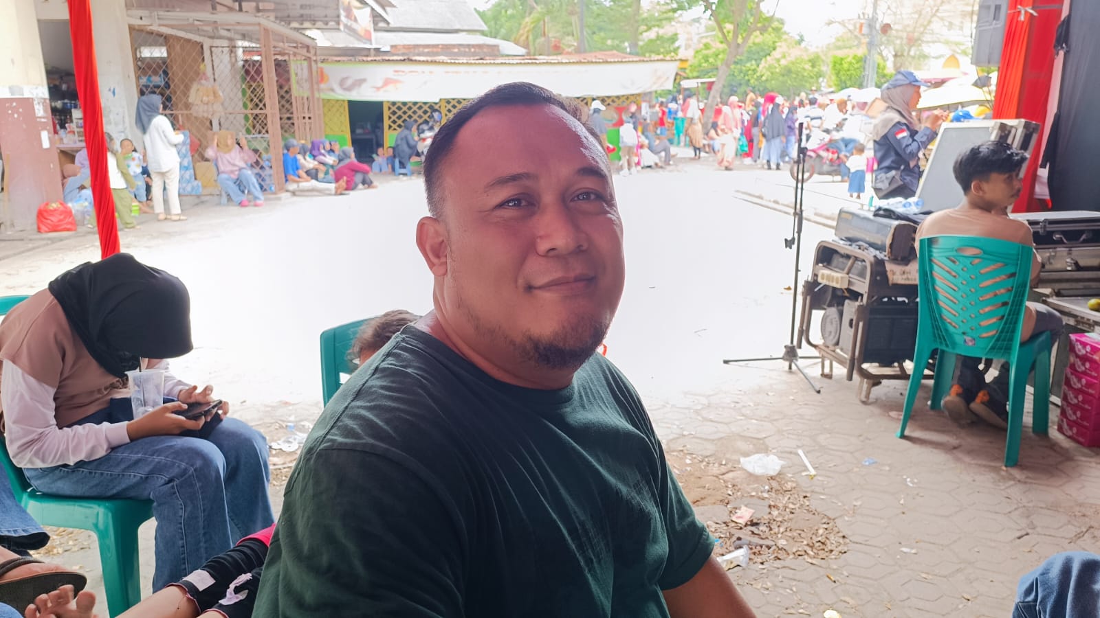 Pasar Modern Koba Dijadikan Lokasi Start Pawai, Pedagang Mengeluh