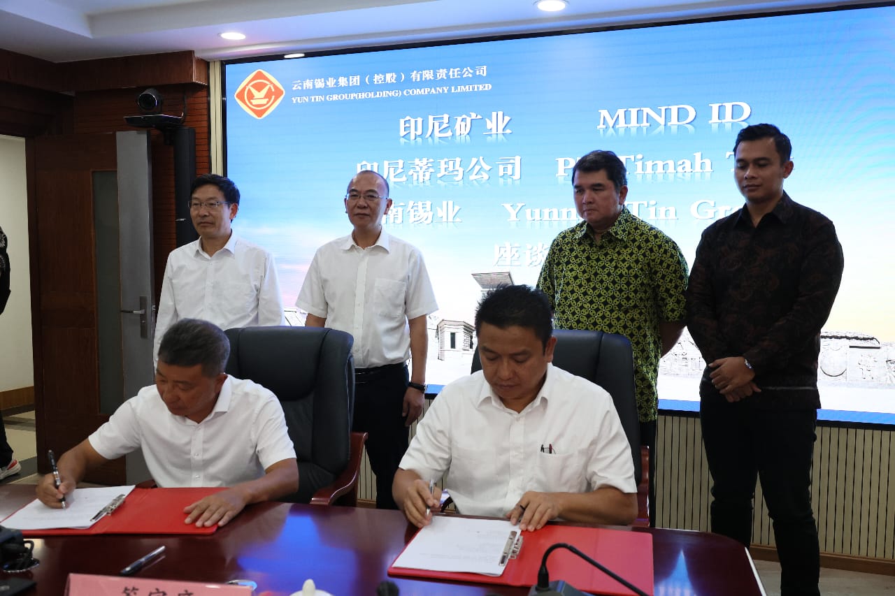 Kerjasama Dengan Yunnan Tin, Dirut MIND ID: Peningkatan Teknologi Baru