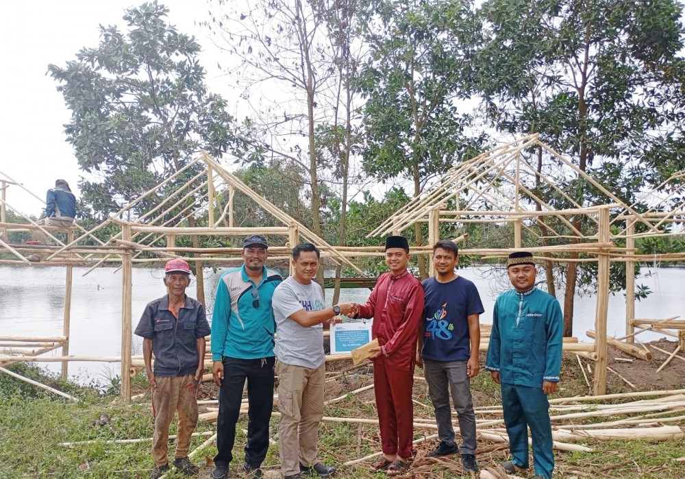 PT Timah Bangun Dermaga Wisata Bebek Air