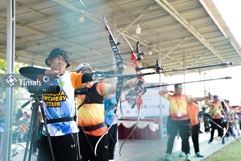 220 Atlet Panahan Bersaing di Timah Archery Competition 2024