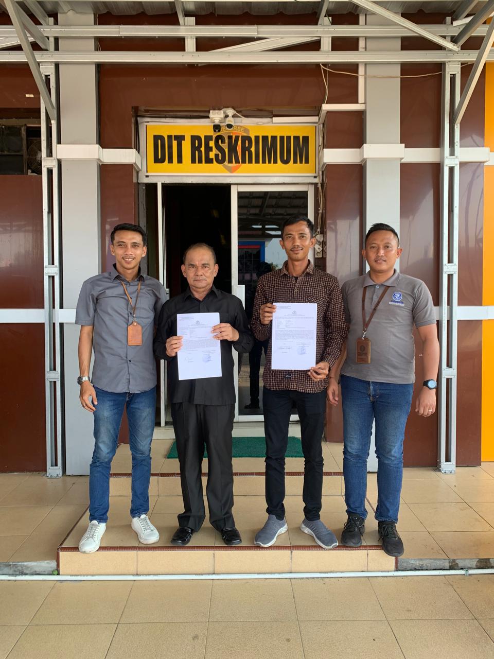 Ditetapkan Tersangka Rustamsyah Buat Laporan Pencemaran Nama Baik