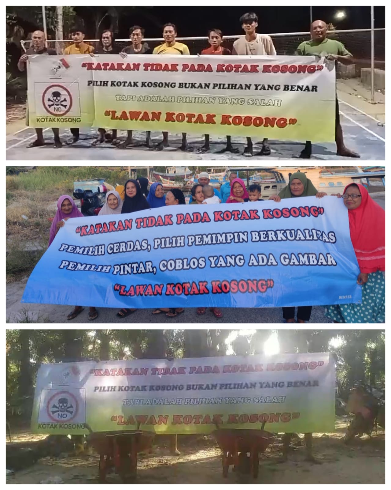 Petani dan Pemuda Sepakat, tidak Coblos Surat Suara Tanpa Gambar Paslon