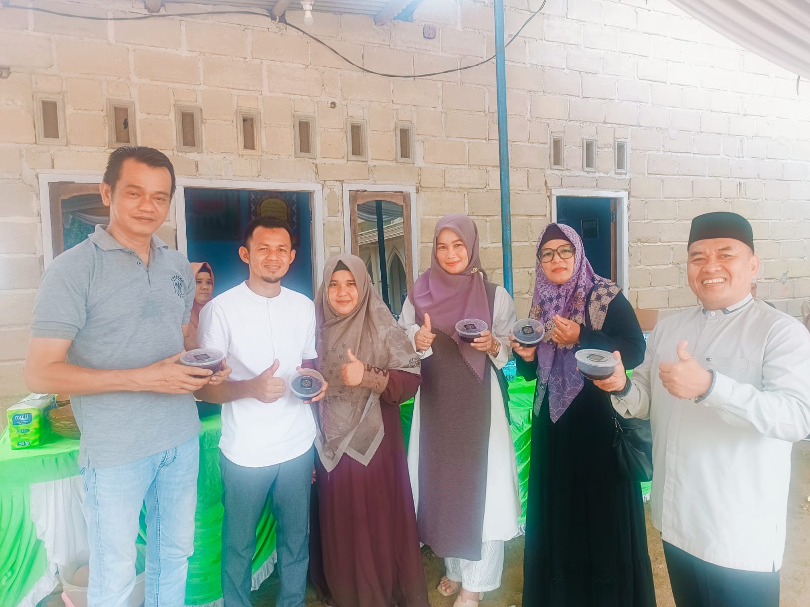 Rayakan Maulid Nabi , Warga Desa Neknang Buat Dodol Capai Tiga Ton