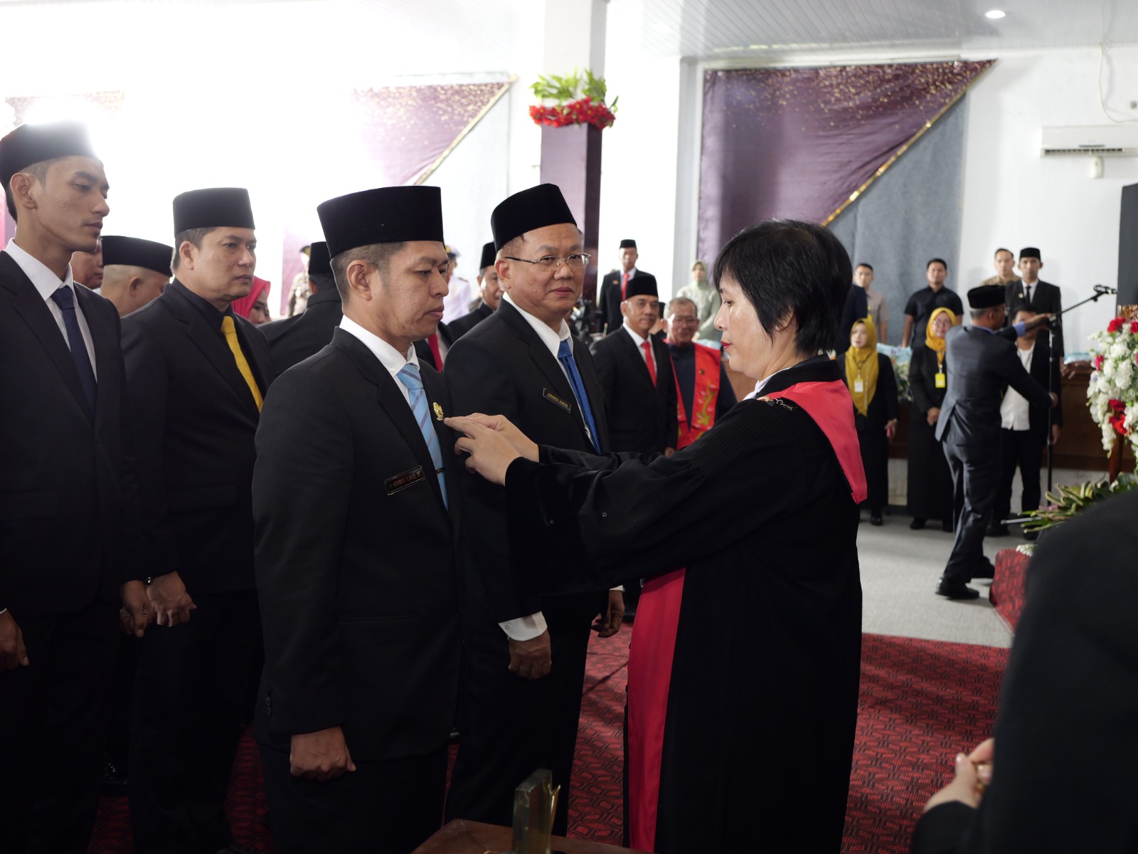 35 Anggota DPRD Bangka Dilantik, Iskandar Sidi Pamit