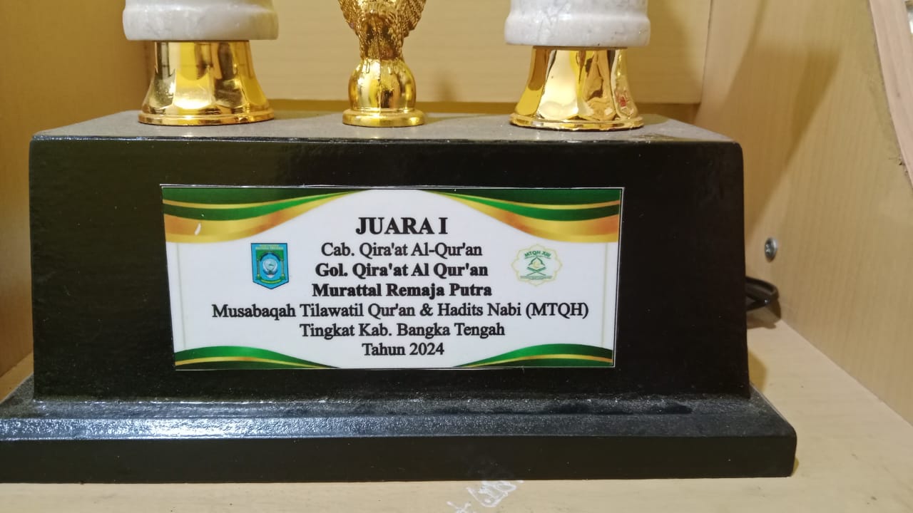 Aneh, Juara 1 MTQH Bangka Tengah Justru Tidak Diberangkatkan ke Tingkat Provinsi