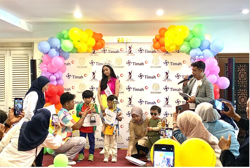 Gelar Lomba Mewarnai dan Fashion Show, TINS Gallery Jadi Perhatian Orang Tua Peserta