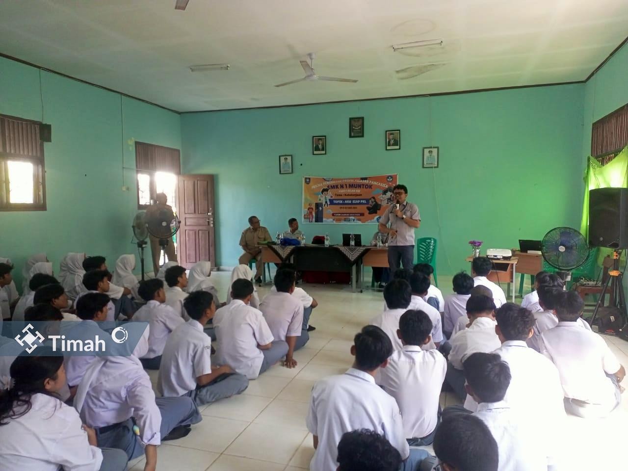 Magang di PT Timah, Siswa SMKN 1 Mentok Berharap Bisa jadi Karyawan