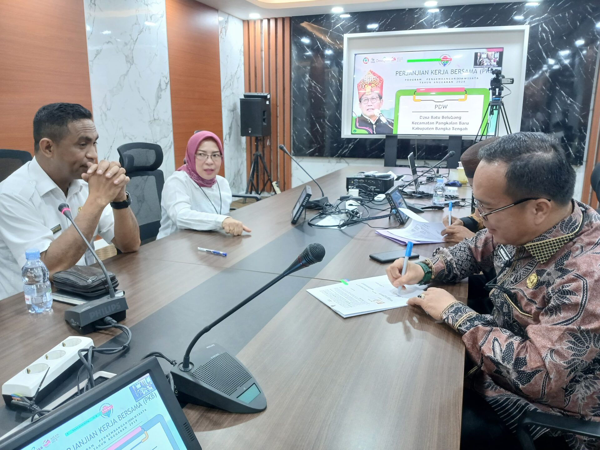 Desa Batu Belubang Dapat Kucuran Dana Rp 250 Juta