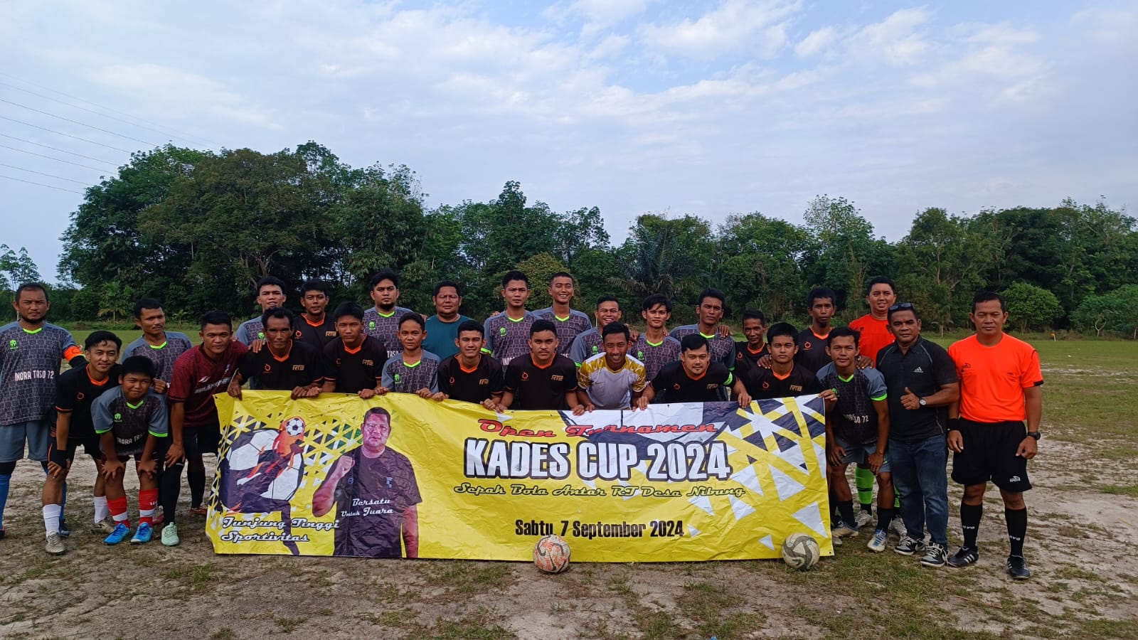 RT 13 Juarai Kades Nibung Cup