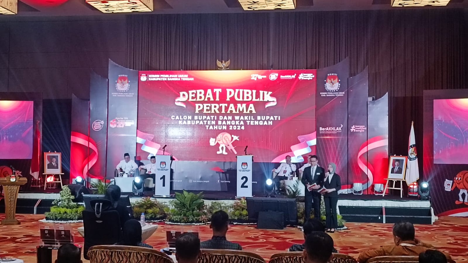 Debat Pertama Berlian dan Brother Jelaskan Jargonnya Masing-masing