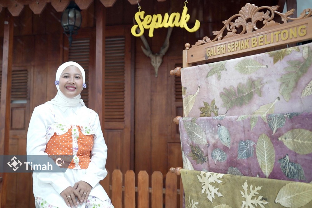 Kisah Sukses Batik Belitung ke Pasar Global Berkat PT Timah