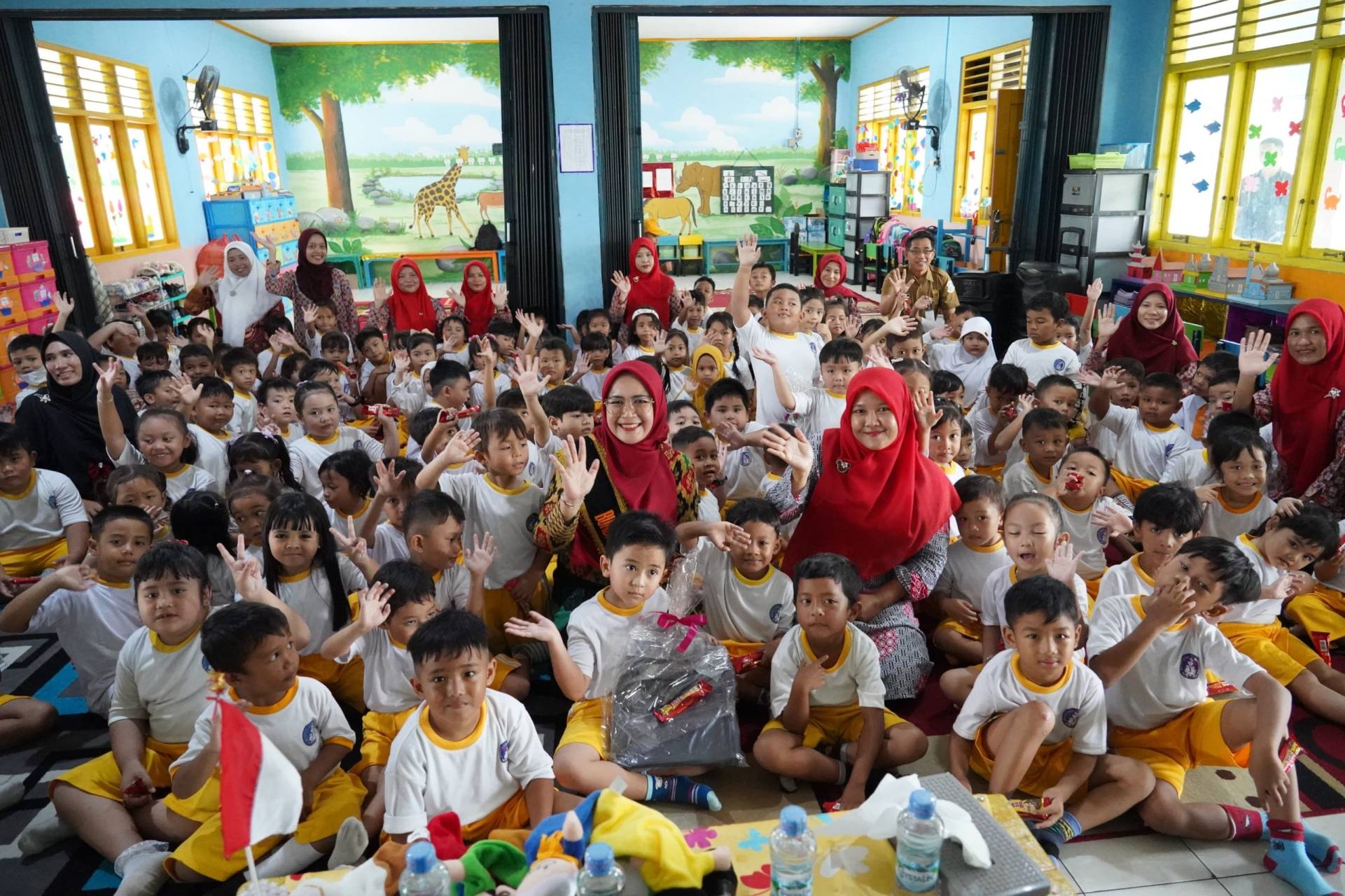 Sambil Bernyanyi, Bunda PAUD Pangkalpinang Ajarkan Gizi Seimbang