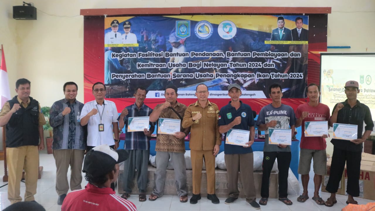 Puluhan Nelayan dapat Bantuan dari Algafry