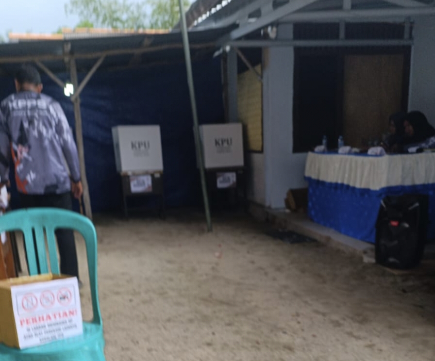 Tak Ada Lagi Antrean, TPS di Koba Sepi Partisipan