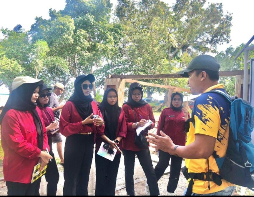 Richar Ingin Mahasiswa ICI Gali Potensi Wisata Sumur 7 Koba