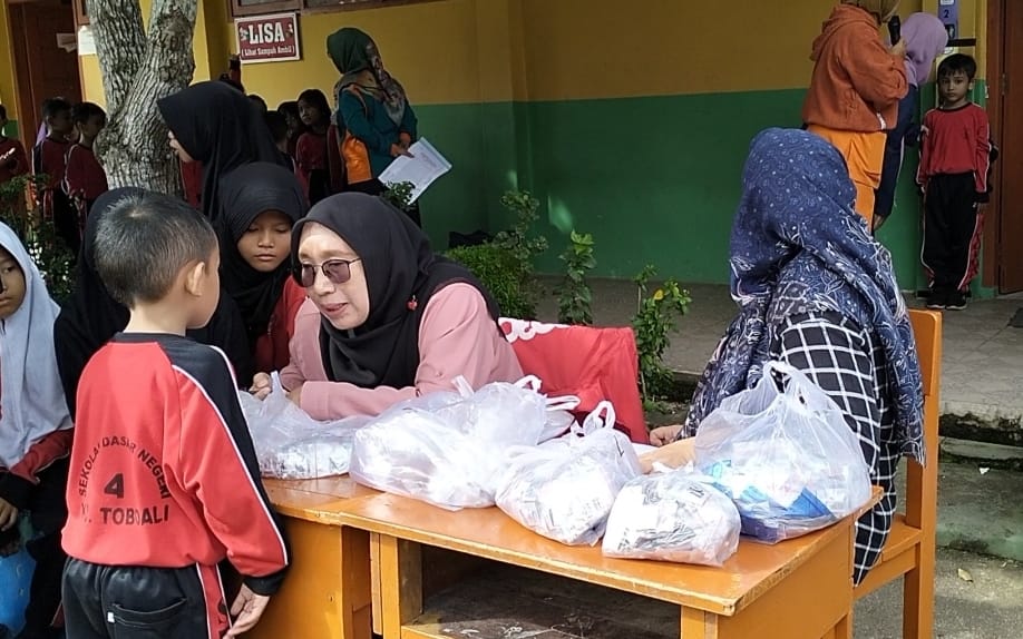 Tiga SD di Toboali dapat Obat Kaki Gajah Gratis