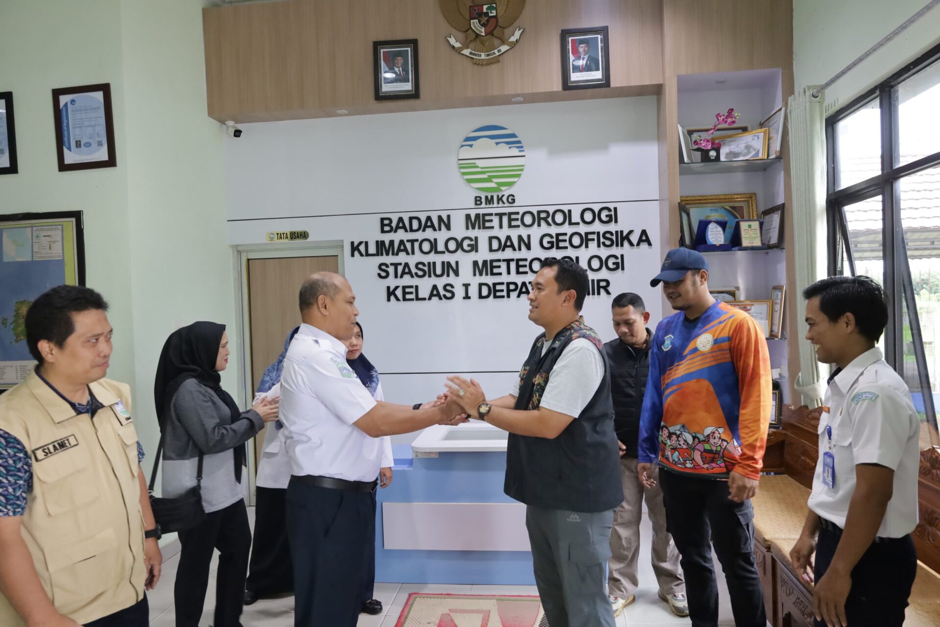 Budi Utama Jadi yang Pertama Pejabat yang Datangi BMKG