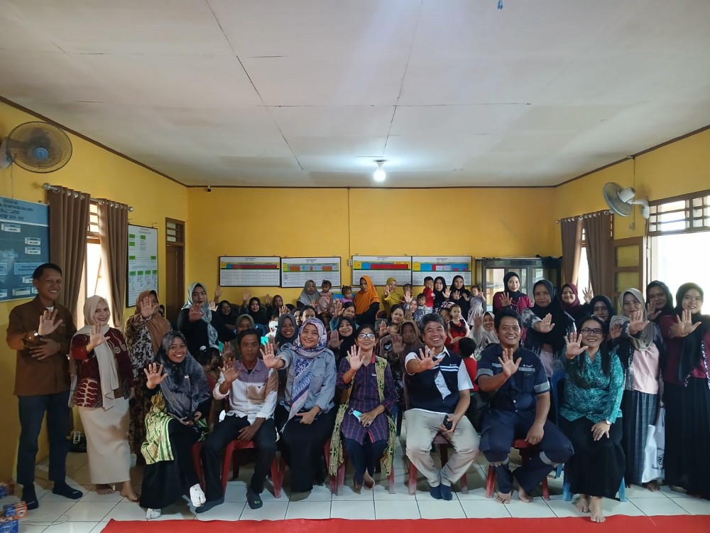 Program Kemunting Bantu Tumbuh Kembang Balita di Desa Cupat