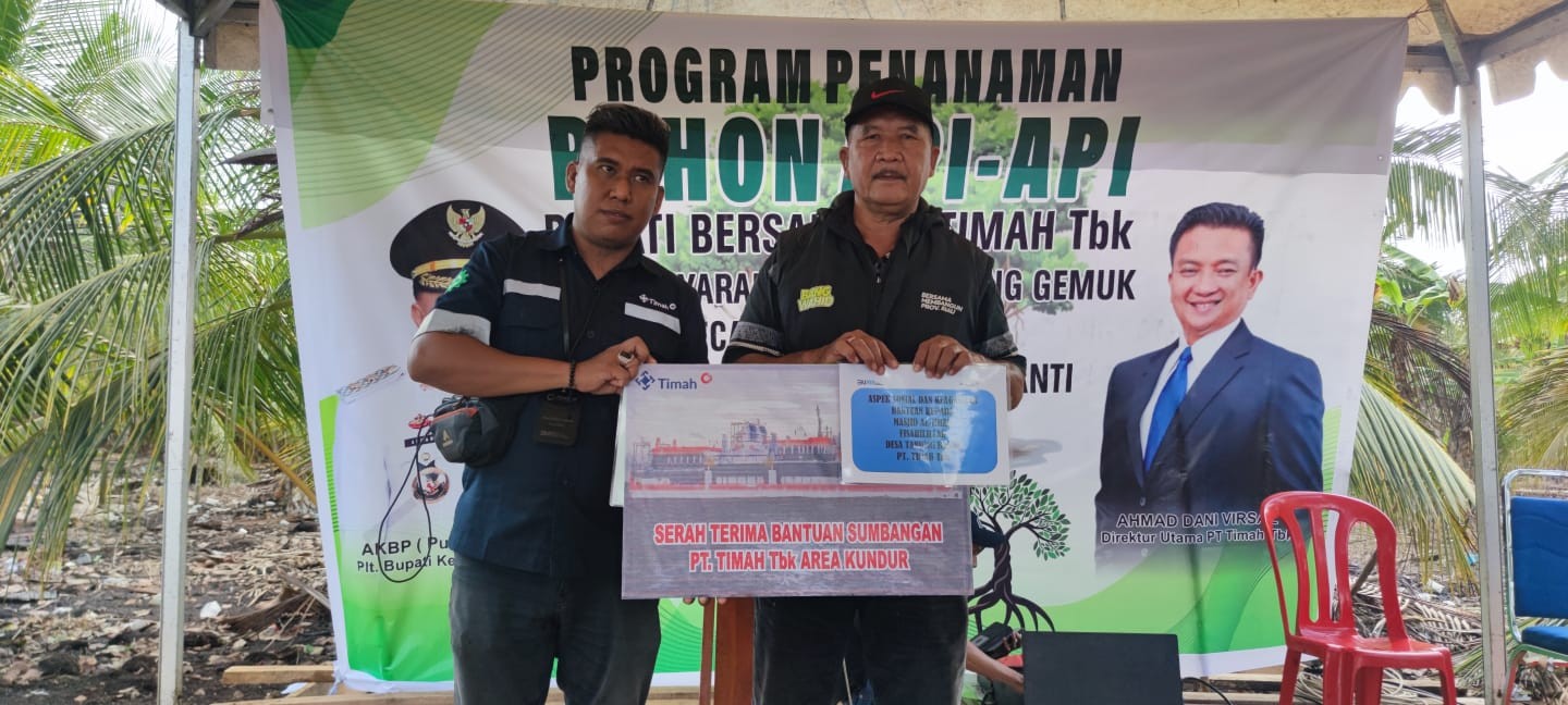 PT Timah Percepat Pembangunan Dua Masjid di Kecamatan Rangsang
