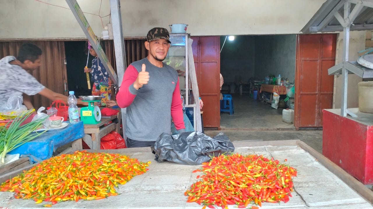 Harga Cabai Kecil di Toboali Stabil