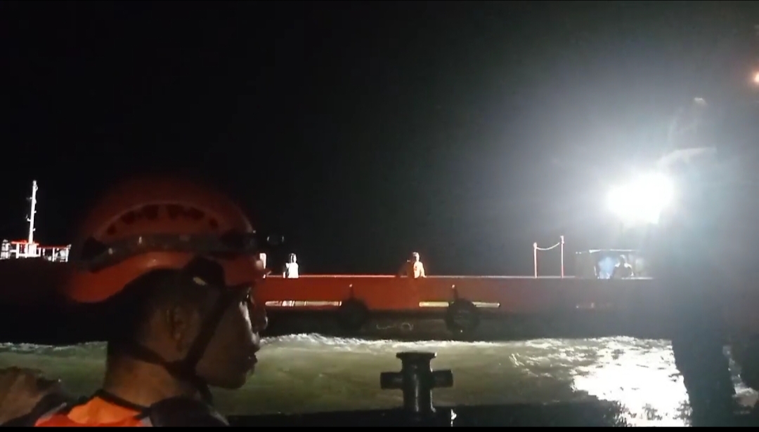 Alami Kebocoran, KIP Satria Anugerah 3 Karam di Perairan Teluk Kelabat