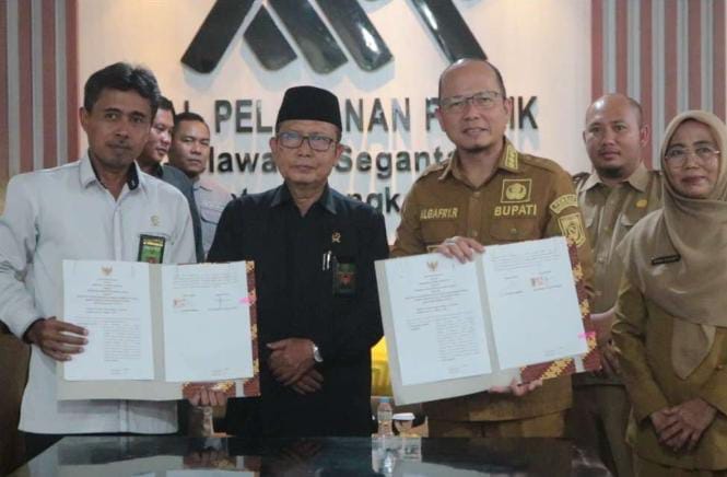 Pemkab Bangka Tengah Kerjasama dengan Pengadilan Agama Sungailiat