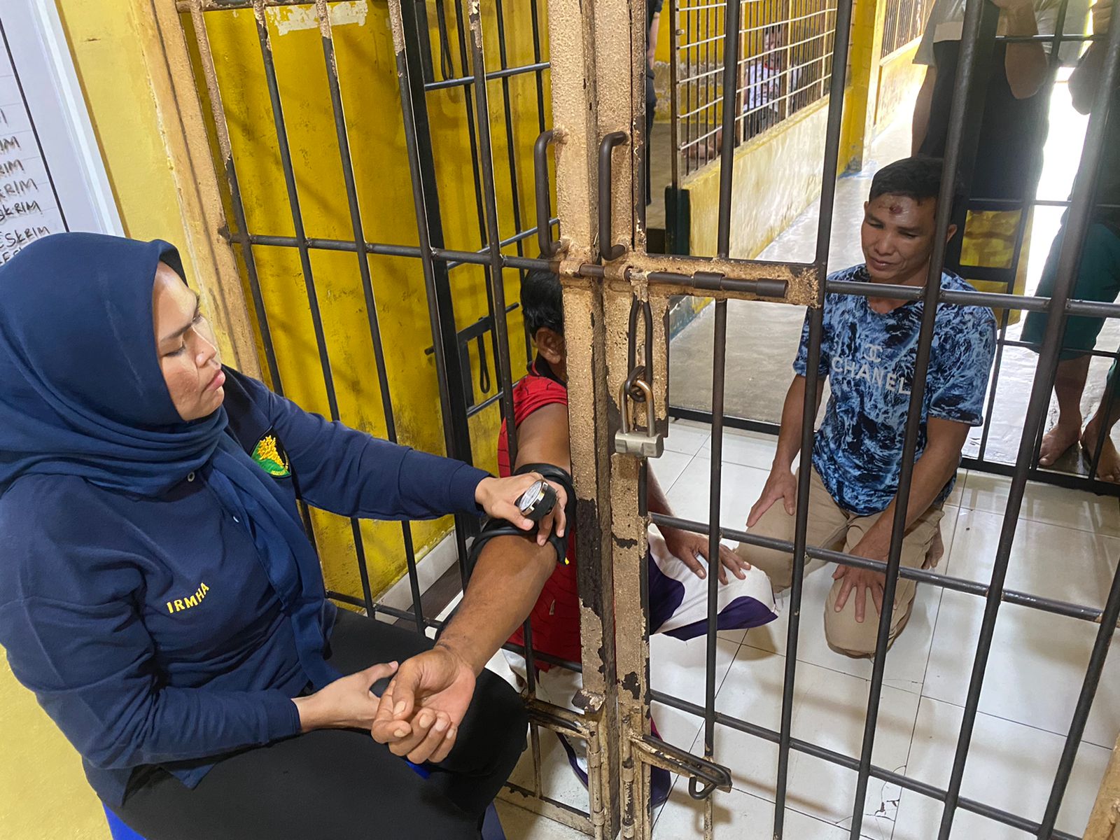 Polres Bangka Tengah Periksa Kesehatan Tahanannya