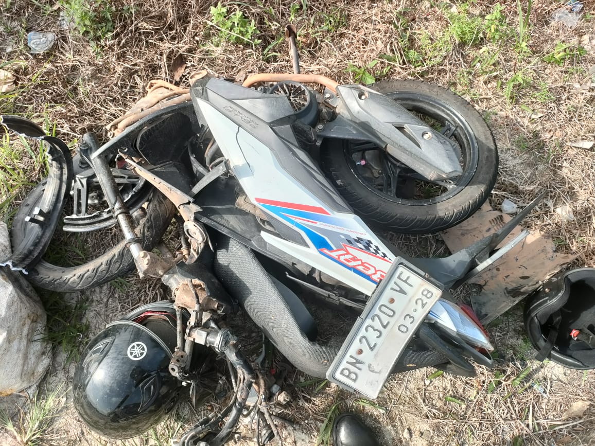 Suami Istri Meninggal, Satlantas Bangka Tengah Sarankan Pengemudi Datang ke Rumah Duka