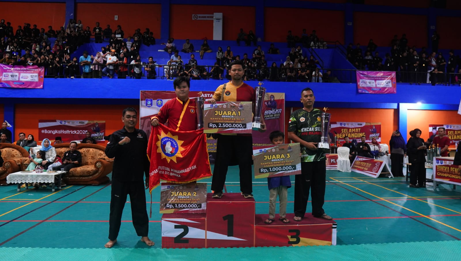 Kegiatan Bangka Pencak Silat Championship 2025 Ditutup