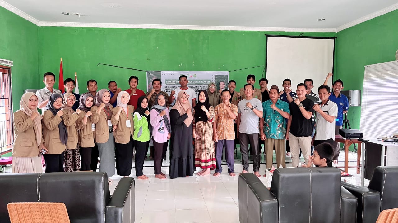 Kurangi Kriminalitas Remaja Putus Sekolah, Dosen UNMUH Babel Lakukan Sosialisasi