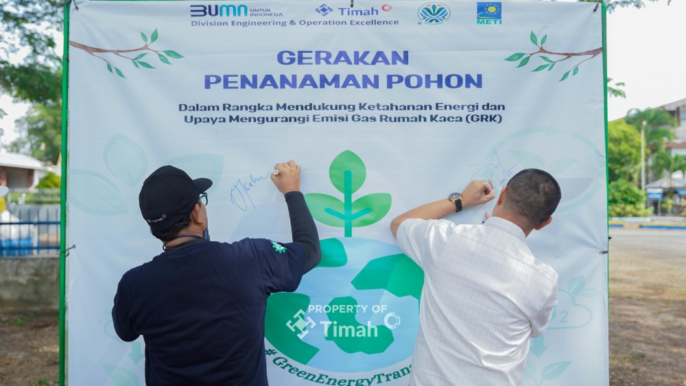 DPRD Bangka Belitung Apresiasi Penanaman 1500 Angsana di Balai Karya PT Timah