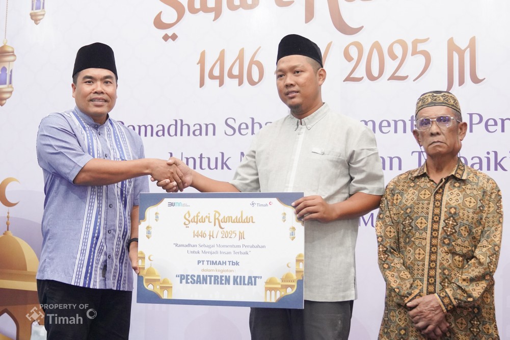 Momen Ramadan, PT Timah Bantu Pelaksanaan Pesantren Kilat di Belitung Timur