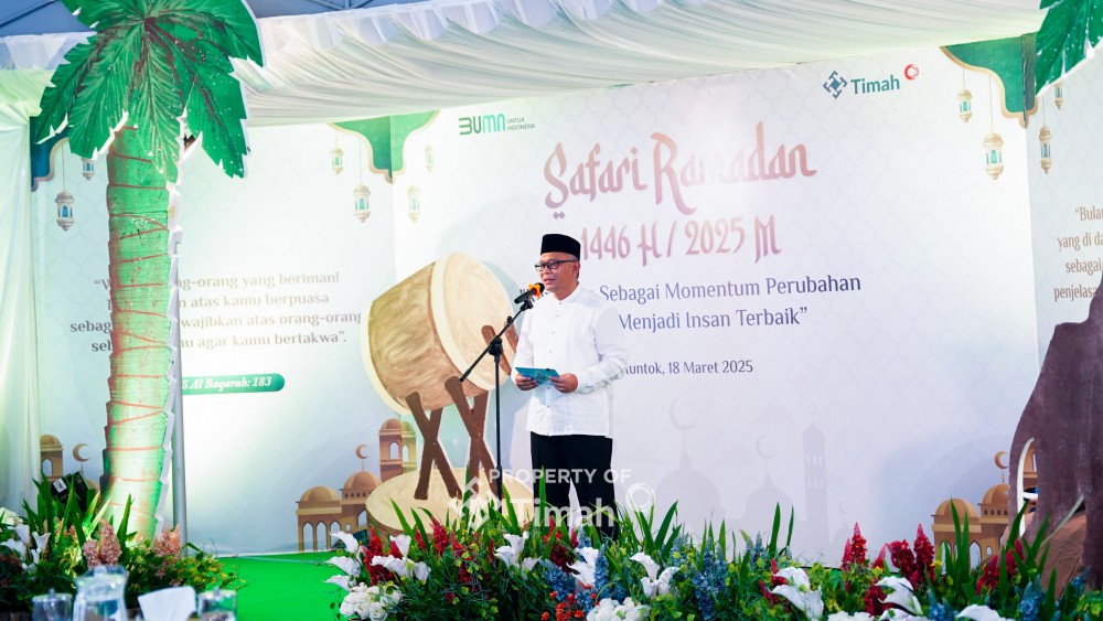 Safari Ramadan di Mentok, Ratusan Anak Yatim Piatu hingga Guru Ngaji Dapat Santunan