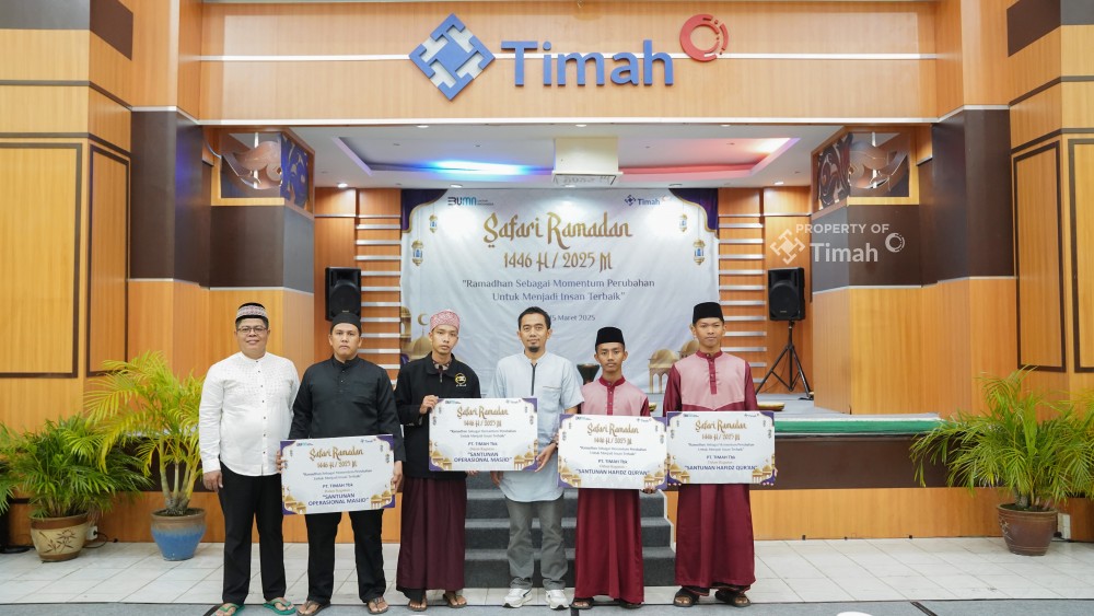 Bulan Puasa, Dua Rumah Ibadah di Karimun dapat Bantuan PT Timah