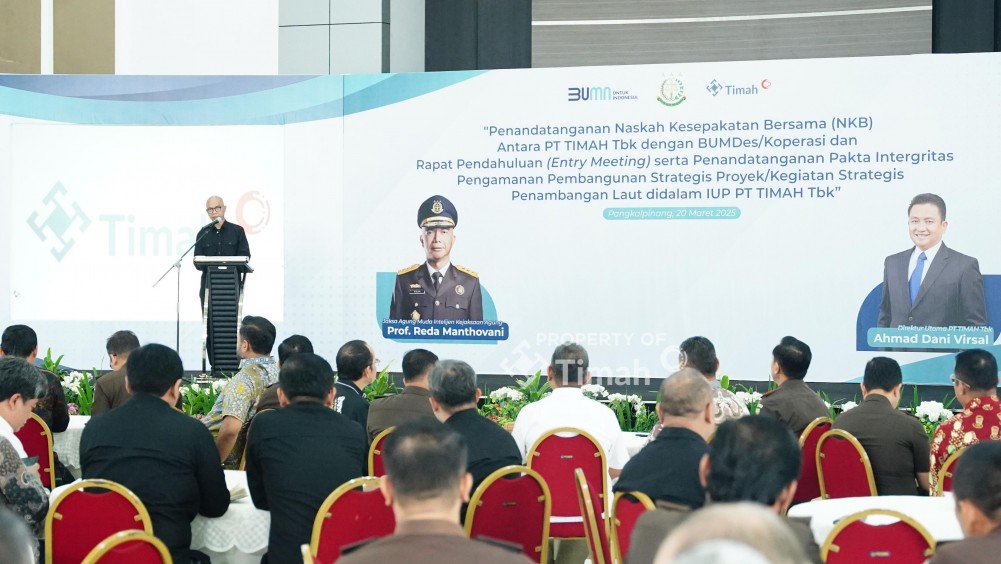 Kejagung Kawal Proyek Penambangan PT Timah