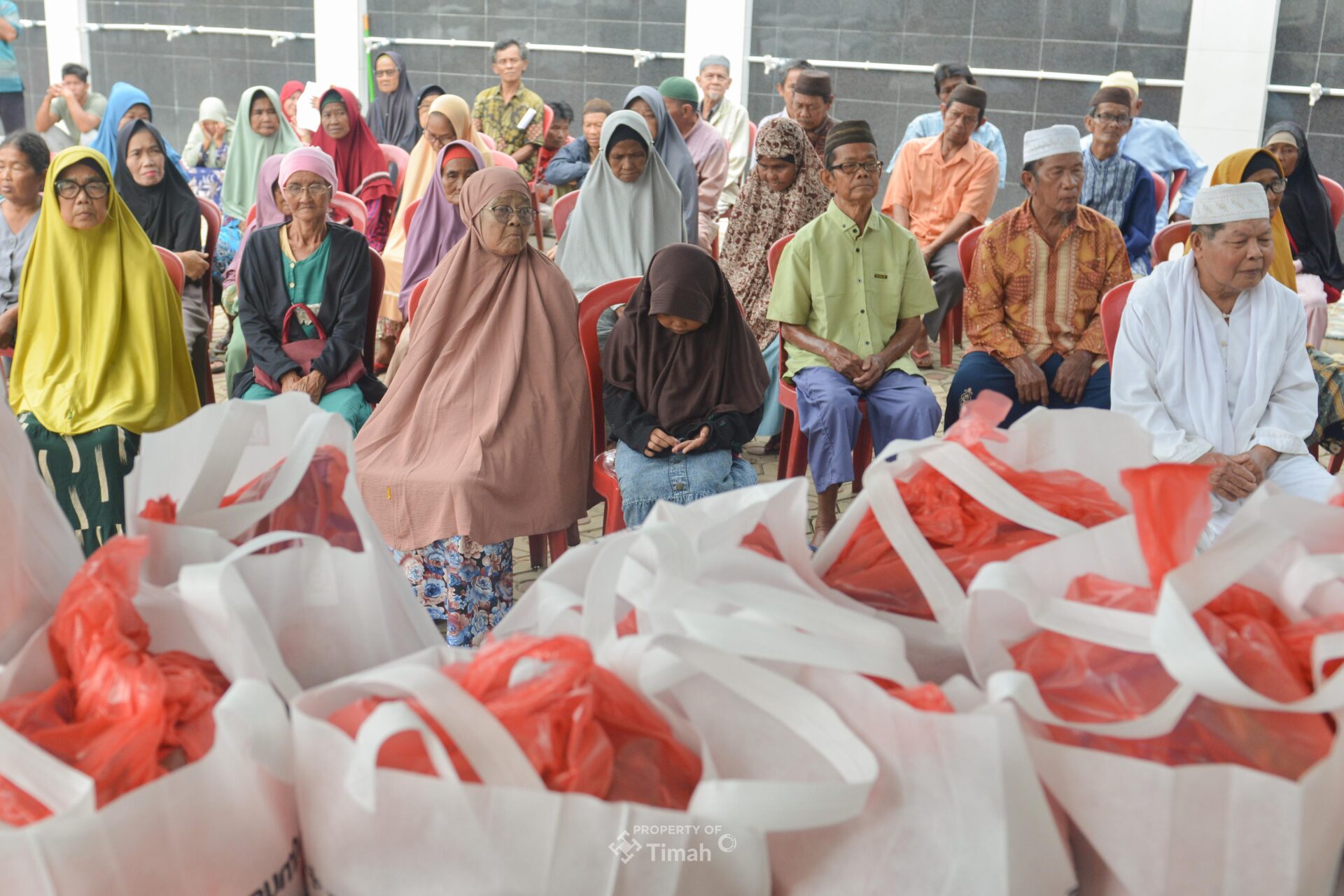 Didatangi Sobat Aksi Ramadan, Masyarakat Desa Mayang Senang