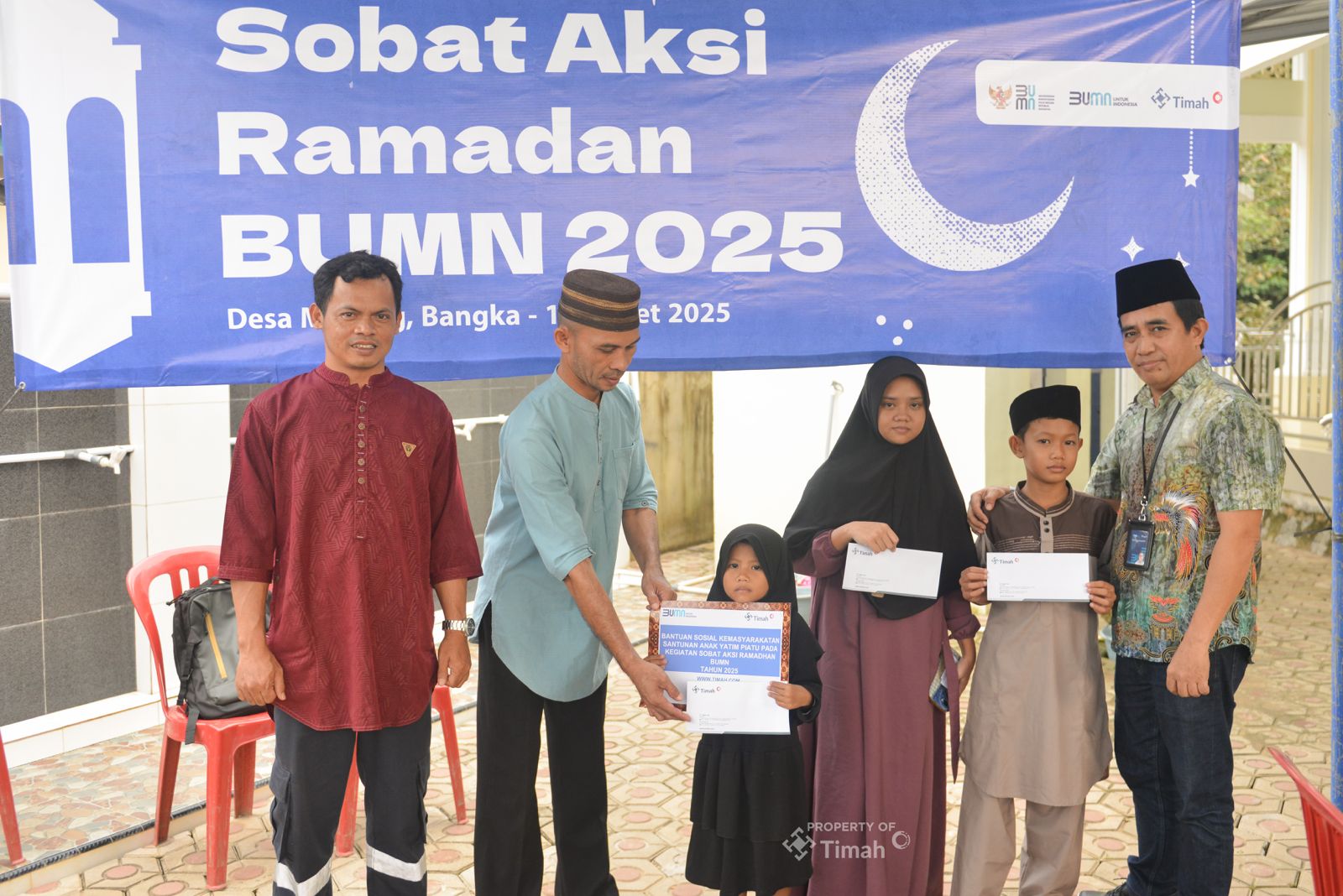 Anak-anak Desa Mayang Antusias Menyimak Story Telling dari Sobat Aksi Ramadan 2025