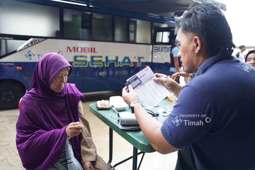 Pertama Kali Periksa Kesehatan Gratis di Mobil Sehat, Aida: Pelayanannya Cepat