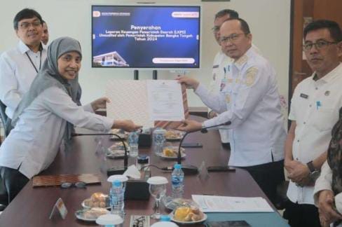 Serahkan LKPD Unaudited tahun 2024, Algafry: Ini Komitmen Kami