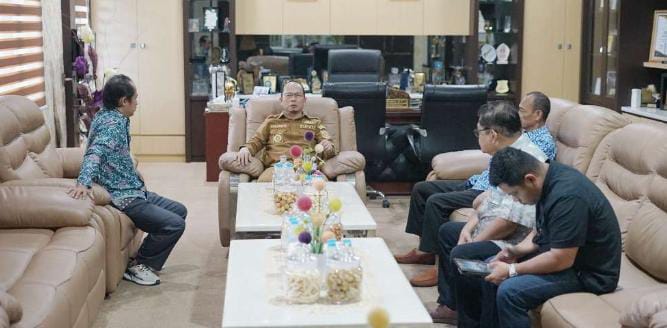 Didatangi Rektor Pertama Uniper, Algafry: Ayo Bersinergi