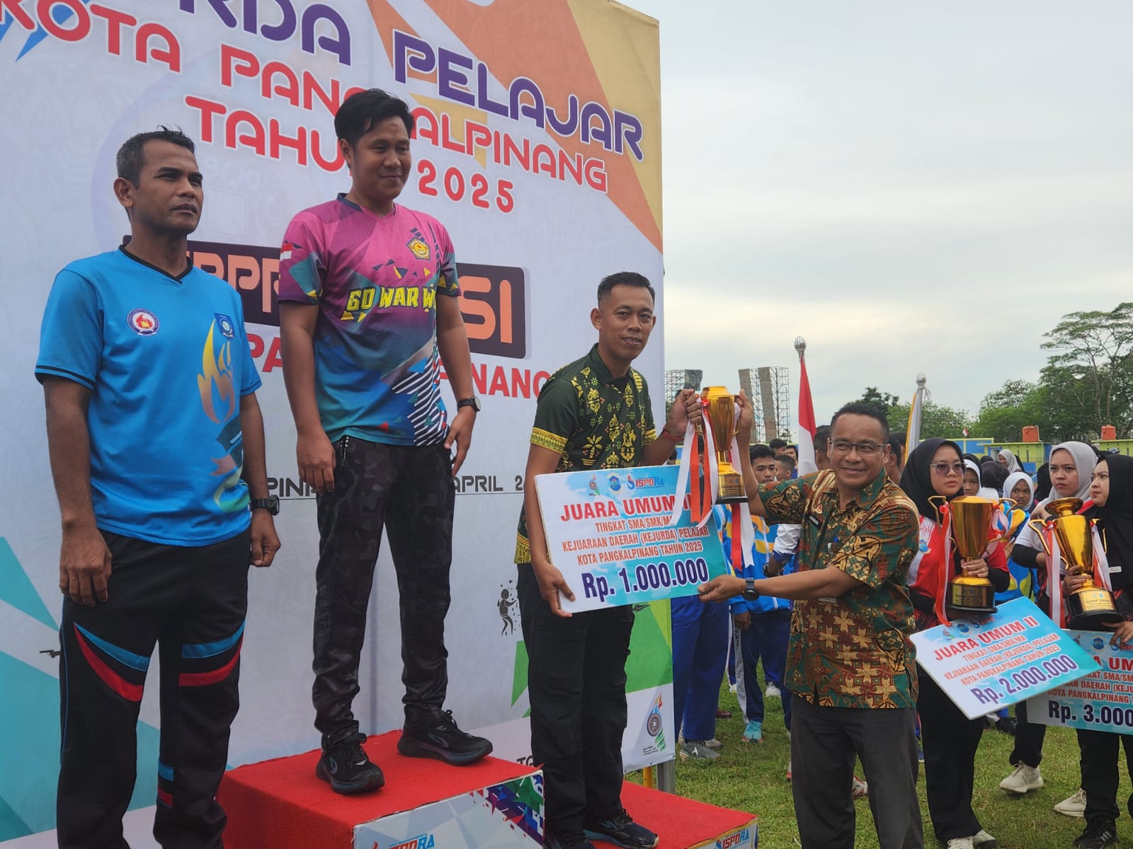 SMA N 1 dan SMP N 1 Juara Kejurda Pelajar Kota Pangkalpinang