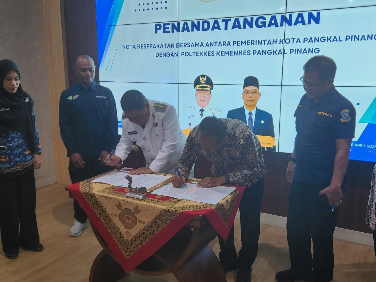Unu Ibnudin Minta Poltekkes Kemenkes Pangkalpinang Bisa Bantu Pemerintah