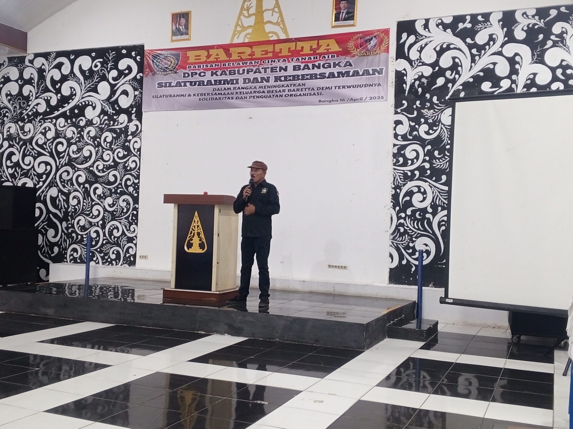 Ketua BARETTA Bangka Katakan, Melalui Solidaritas Perkuat Organisasi