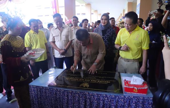 Hadiri Peresmian Gedung SMA YPK Air Kenanga, Pj Bupati Bangka: Semoga Melahirkan Generasi Berdaya Saing