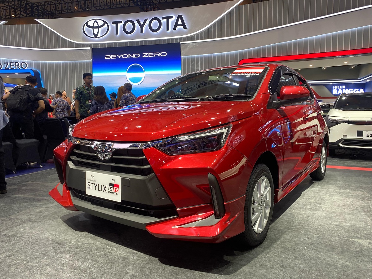 Spesifikasi Toyota New Agya Stylix GR Aeropackage, City Car Sporty dengan Fitur Modern 2025