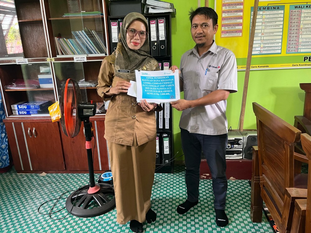 PT Timah Turut Bantu Pelaksanaan LCC Tingkat SMP