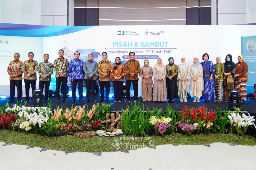 Pisah Sambut Komisaris dan Direksi PT Timah, Restu: Mohon Bimbingannya