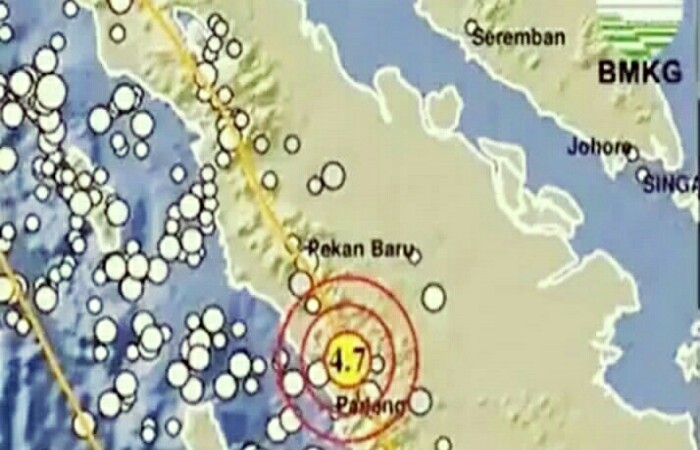 Gempa Bumi Berpusat di Padang Panjang, Beberapa Bangunan di Tanah Datar Rusak