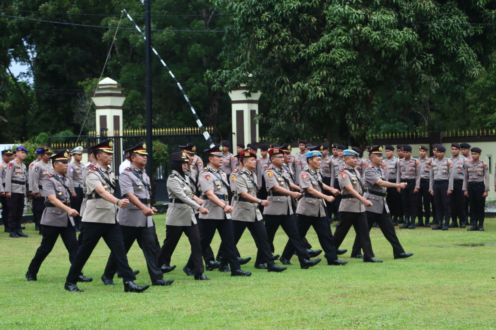 10 Pejabat Utama Polres Bangka Tengah Berganti, Kompol Toni Susanto Jabat Wakapolres
