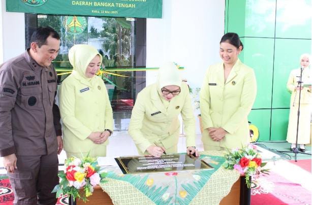 Gedung IAD Bangka Tengah Diresmikan,